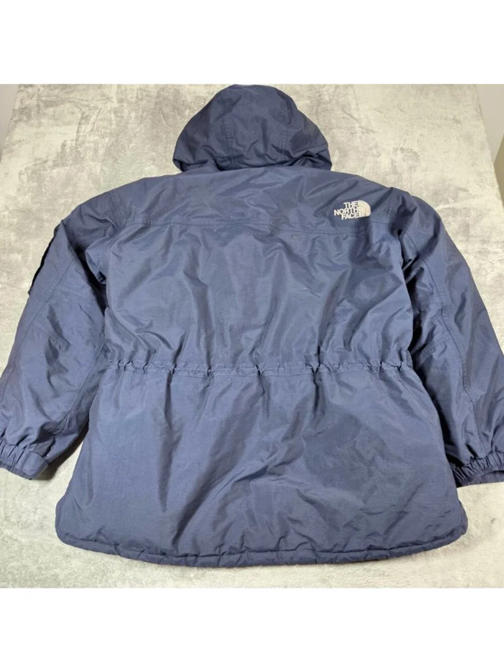 The North Face Coat Mens XXL Navy McMurdo Goose Down Hooded Parka Y2K
